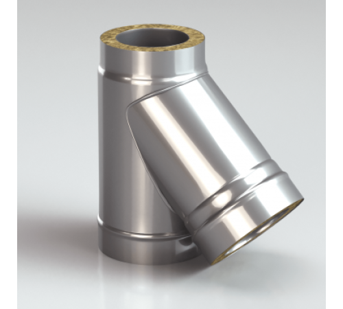 Тройник 45* 430/430-0,8/0,5 мм 30 мм