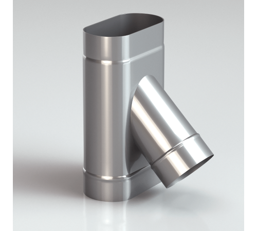 Тройник 45* 304-0,8 мм