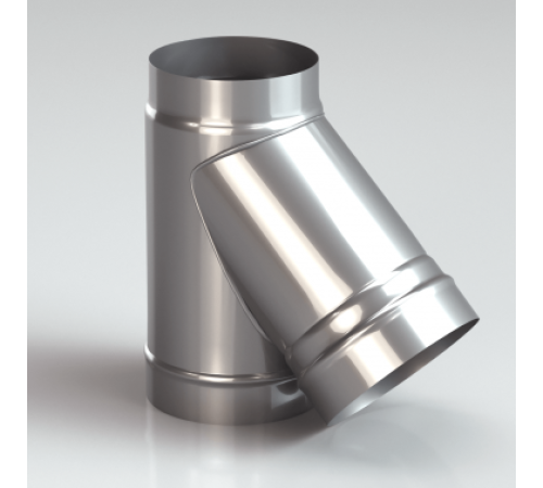 Тройник 45* 304-0,8 мм