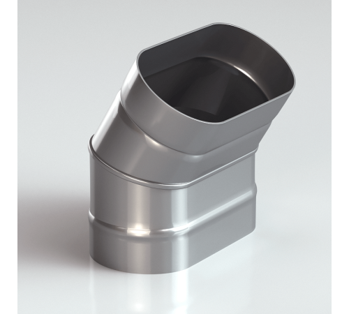 Колено 45*(по шир. стороне) 316-0,5 мм