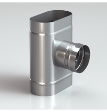 Тройник 90* 304-0,8 мм