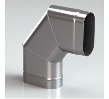 Колено 90*(по узкой стороне) 430-0,8 мм