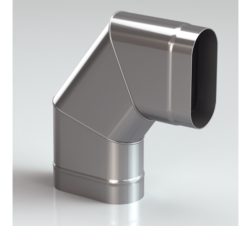 Колено 90*(по узкой стороне) 304-0,5 мм