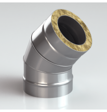 Колено 45* 430/430-0,8/0,5 мм 30 мм