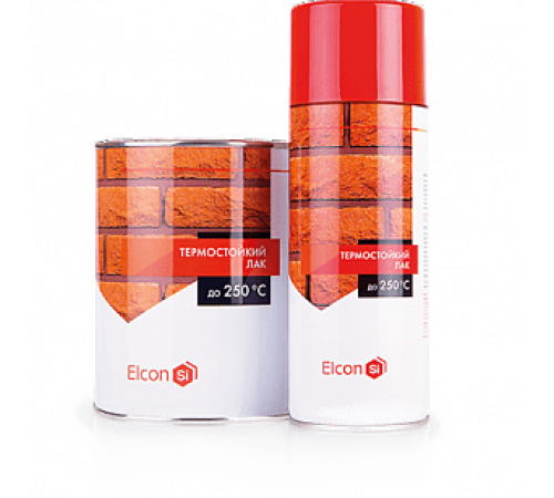 Лак ELCON термостойкий 1л.
