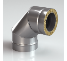 Колено 90* 430/430-1,0/0,5 мм 50 мм