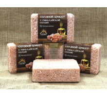 Соляной брикет «Соляная баня» для бани и сауны с Гималайской солью