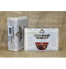 Соляной брикет «Соляная баня» с Кофе вес 1,35 кг