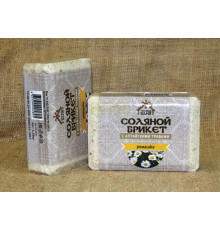 Соляной брикет «Соляная баня» с Алтайскими травами "Ромашка" вес 1,35 кг