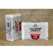 Соляной брикет «Соляная баня» с Алтайскими травами "Календула" вес 1,35 кг