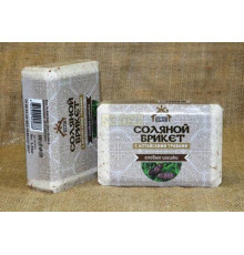 Соляной брикет «Соляная баня» с Алтайскими травами "Еловые шишки" вес 1,35 кг