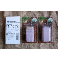 Соляной брикет МИНИ с эфирным маслом Можжевельника вес 0,2 кг.