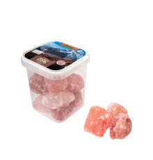 Соль гималайская для бани и сауны, колотая, ведро, 1,5кг