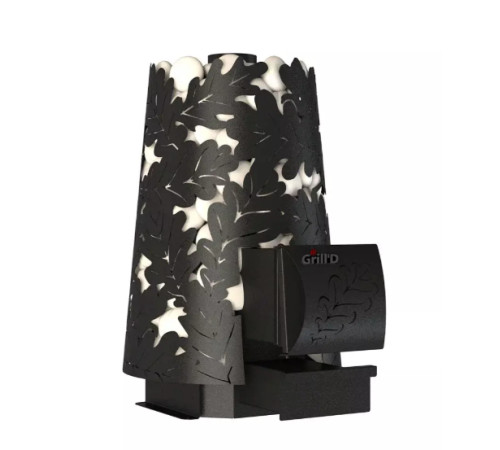 Дровяная банная печь Grill'D Dubravo Mini Long (дверца без стекла)