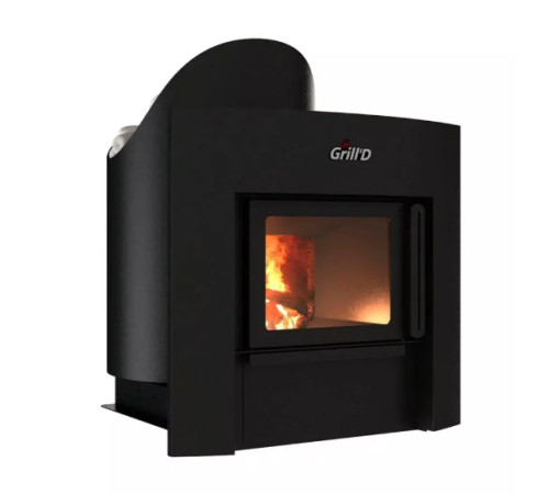 Дровяная банная печь Grill'D Aurora 160 Window (дверца со стеклом)