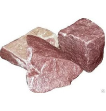 Малиновый кварцит колотый, 20 кг