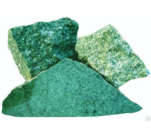 Жадеит колотый, 20 кг (Хакасия)