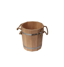 Запарник 10л БЕЗ ВСТАВКИ, материал ОЛЬХА