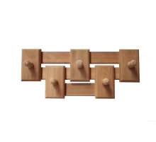 Вешалка комбинированная 5 креплений, материал ОЛЬХА