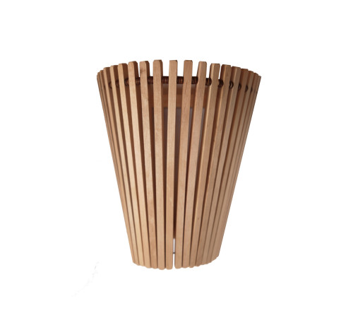 Абажур настенный веерный. материал ОЛЬХА