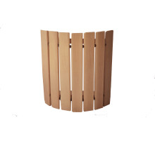 Абажур угловой прямой, материал ОЛЬХА