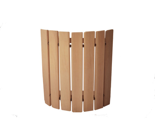 Абажур угловой прямой, материал ОЛЬХА