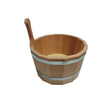 Шайка 5 л без вставки, материал ОЛЬХА