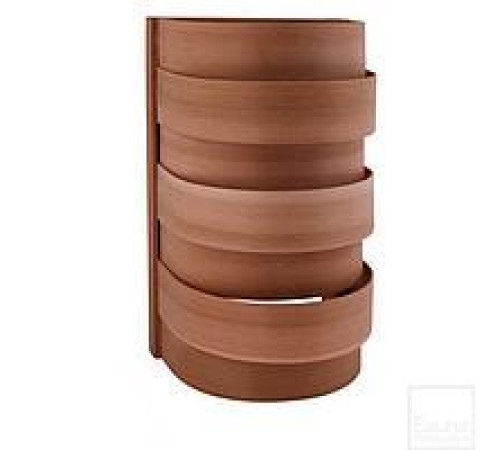 Абажур угловой закругленный, материал ОЛЬХА