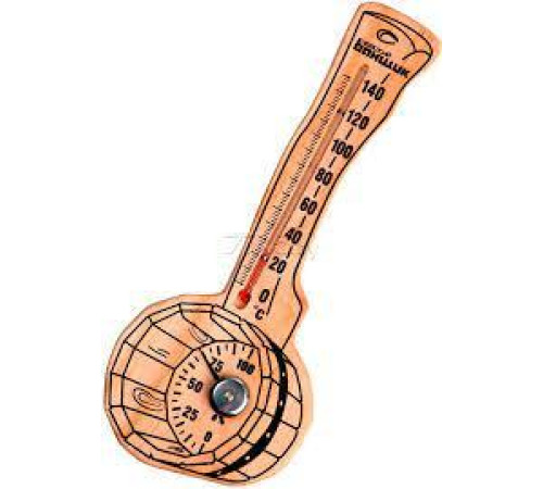 Термометр-гигрометр для бани "Черпак", жидкостный