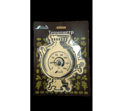 Термометр для бани и сауны "Самовар"