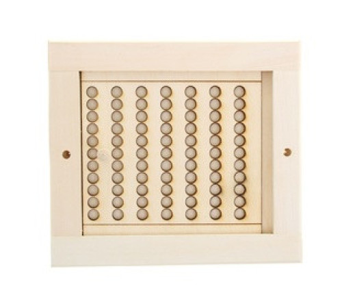 Вентиляционная решетка малая с задвижкой