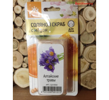 Соляной скраб с медом Алтайские Травы